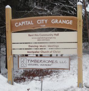 Grange sign with all signboards